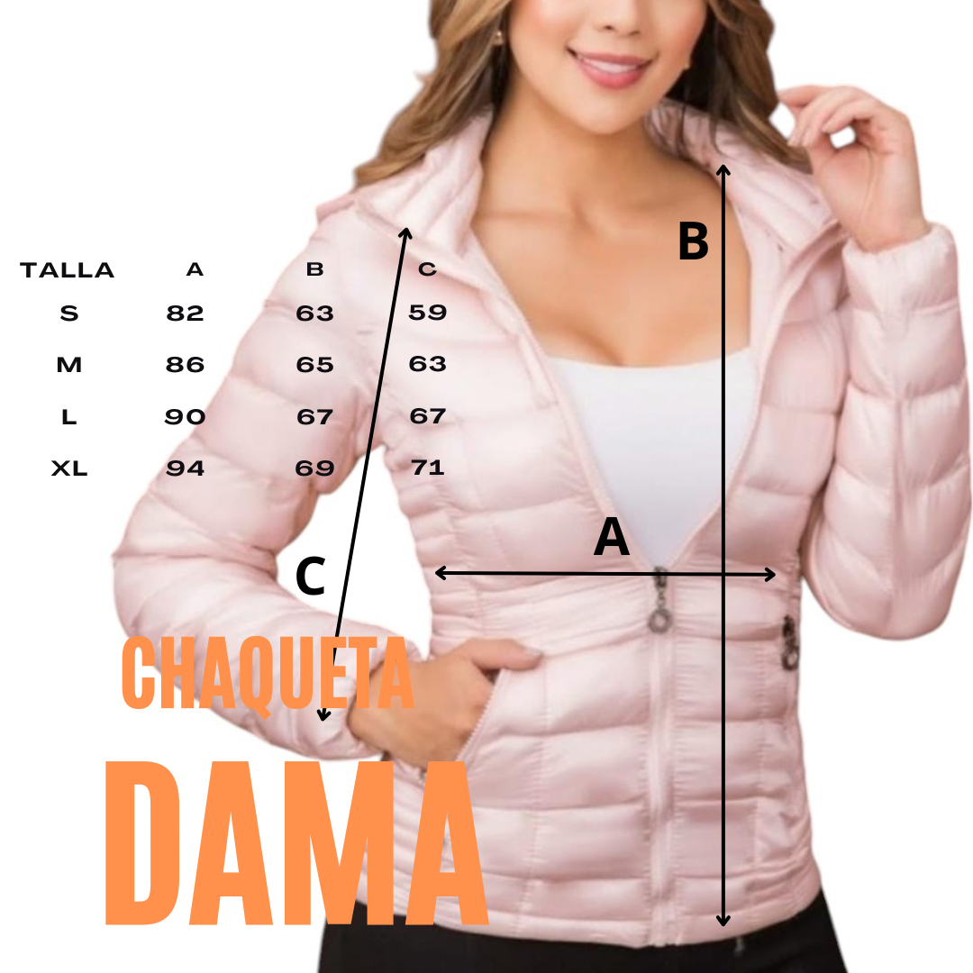 chaqueta acolchada para dama WINTER