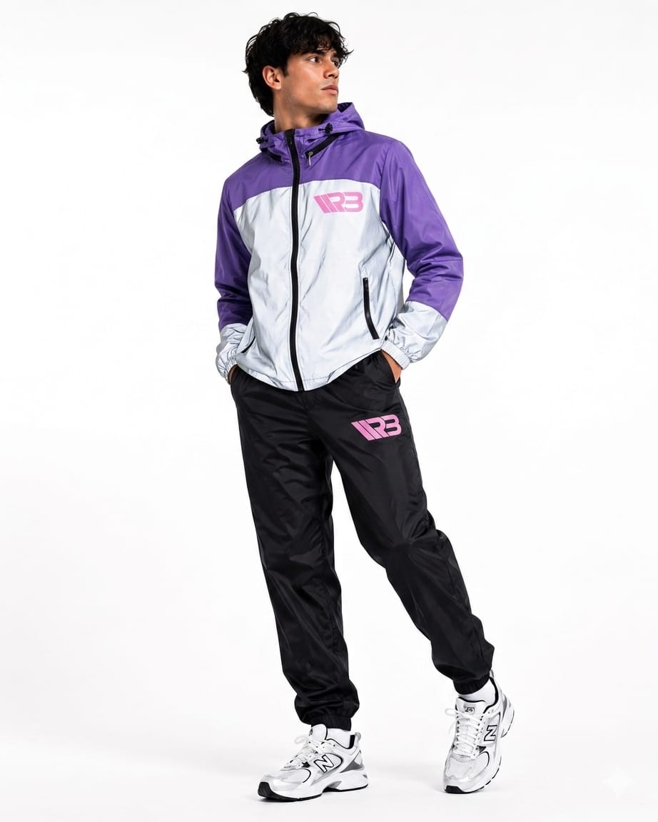 CHAQUETA CORTAVIENTOS REFLECTIVA